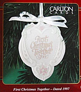 First Christmas Together Ornament 1997