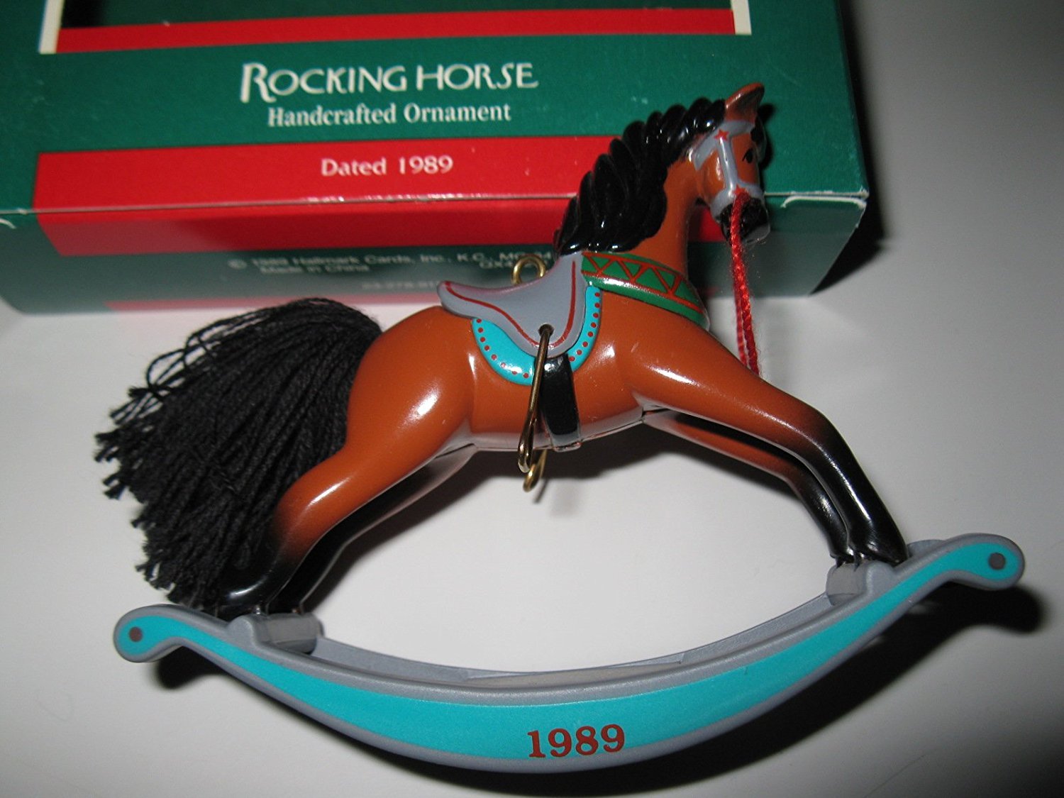 Rocking Horse 9th in Series 1989 Hallmark Ornament QX4622