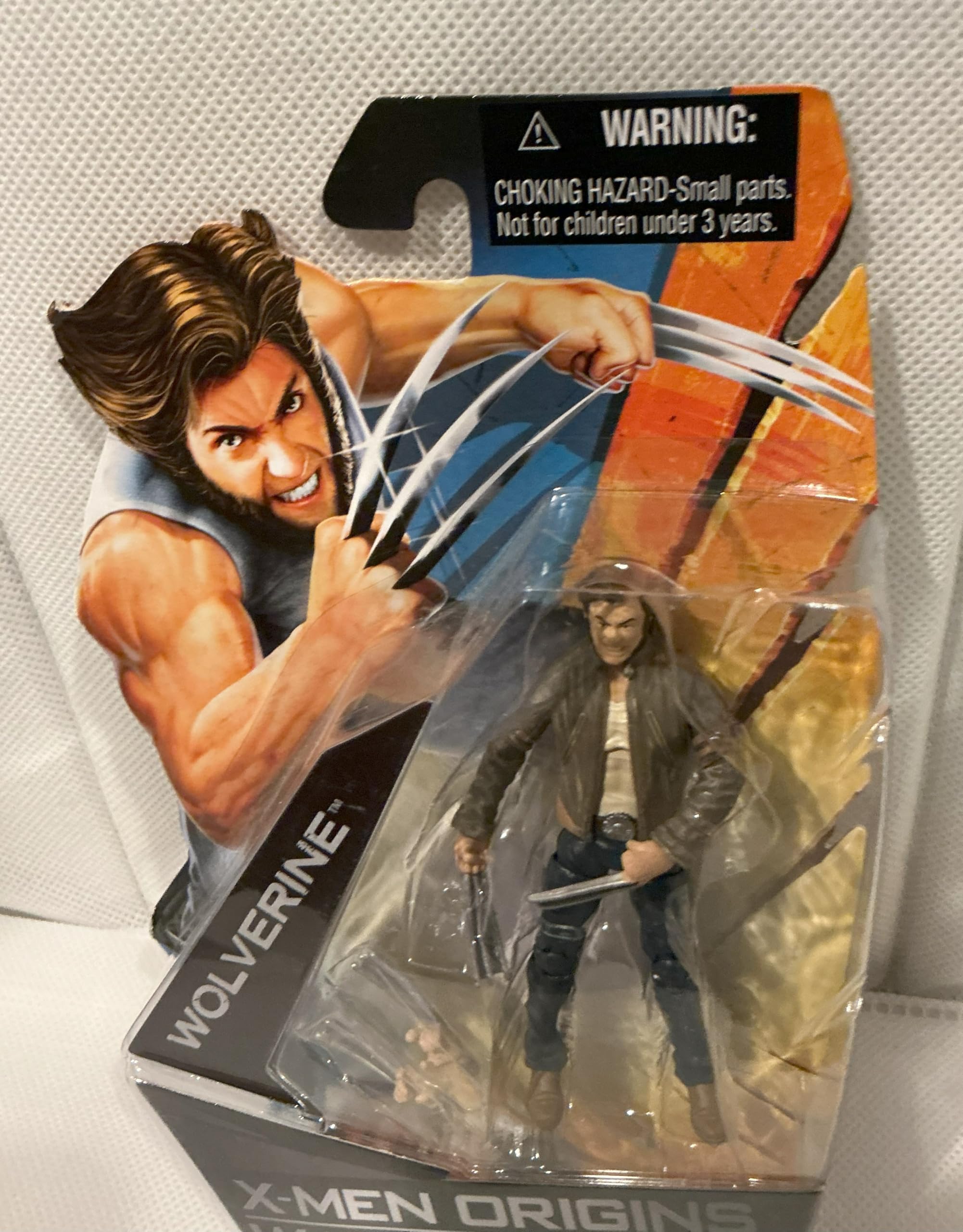 X-Men Origins Wolverine Movie Series 3 3/4 Inch Action Figure Wolverine with Jacket
