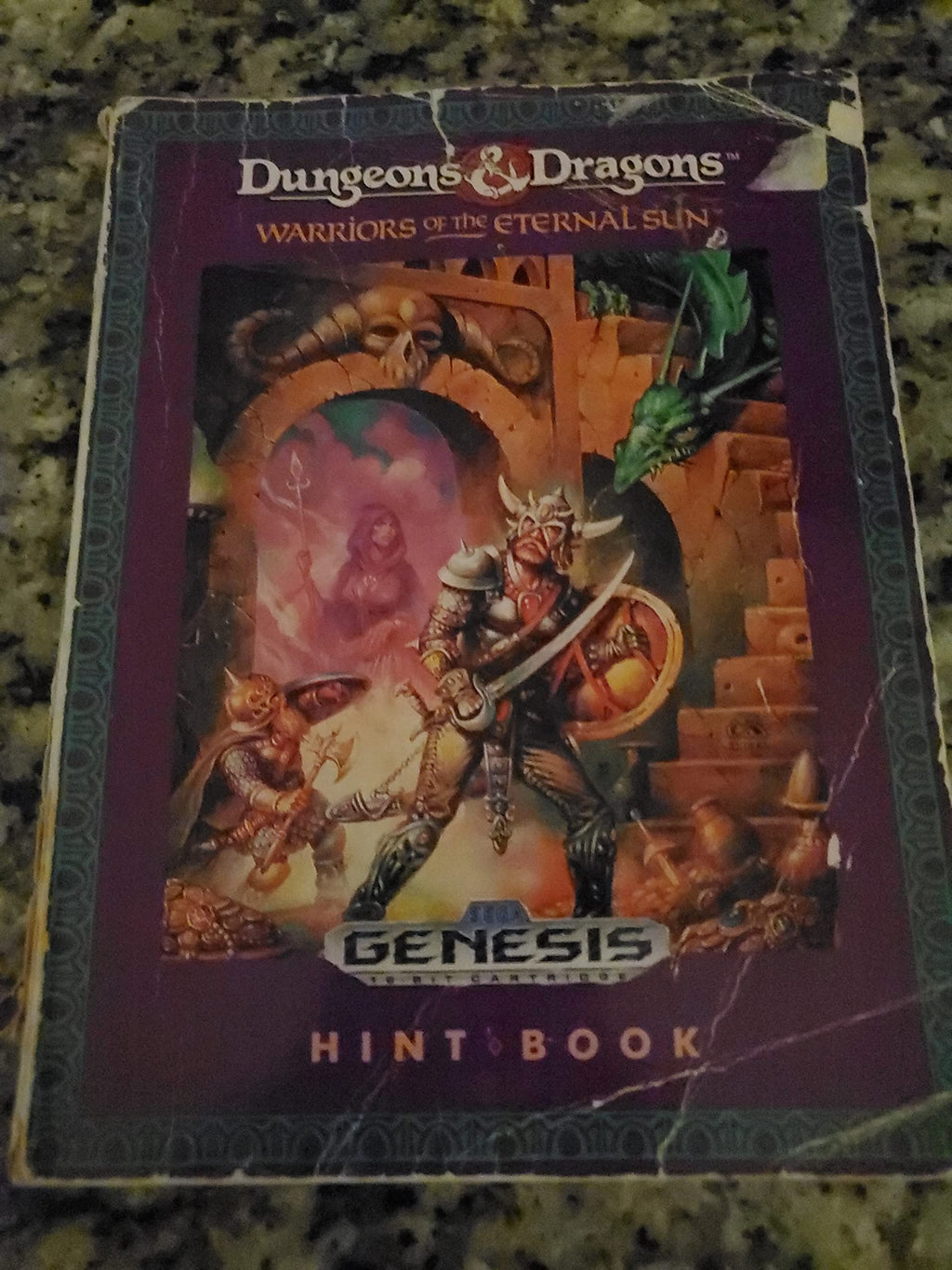 Warriors of the Eternal Sun Hint Book [sega_genesis]