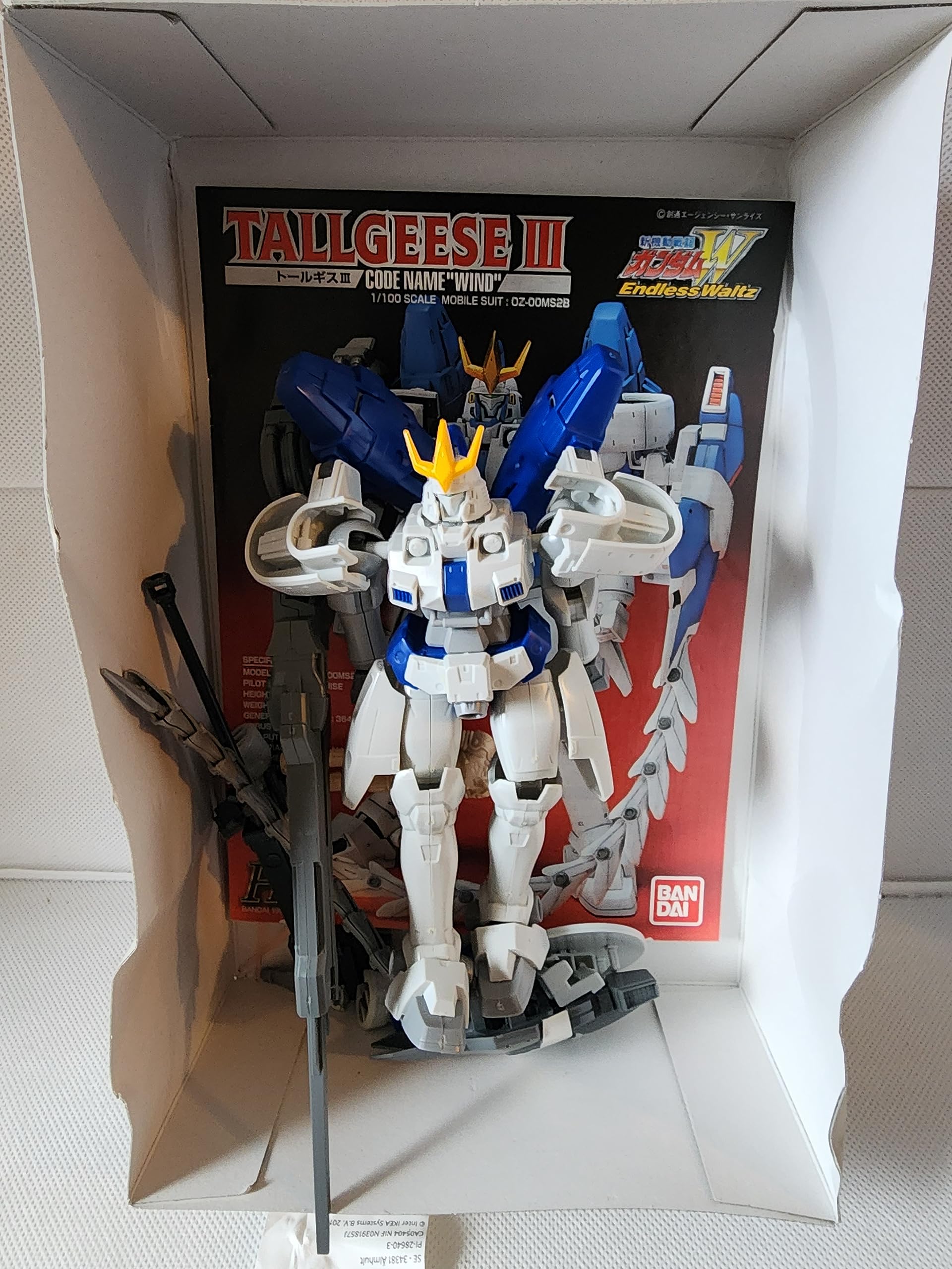 Bandai Hobby EW-03 1/100 High Grade Endless Waltz Tallgeese III Model Kit