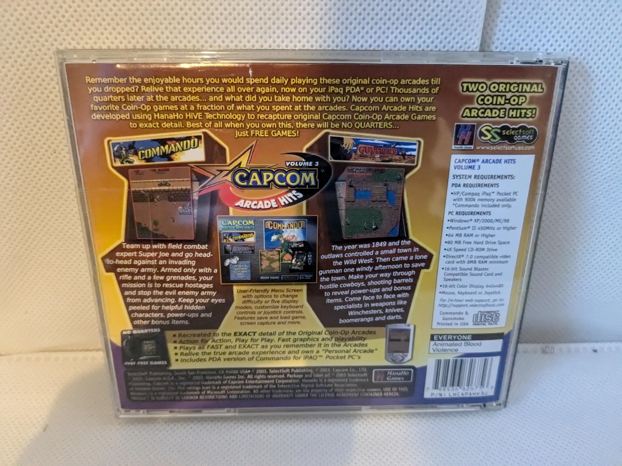 CAPCOM ARCADE HITS 3: COMMANDO/GUNSMOKE