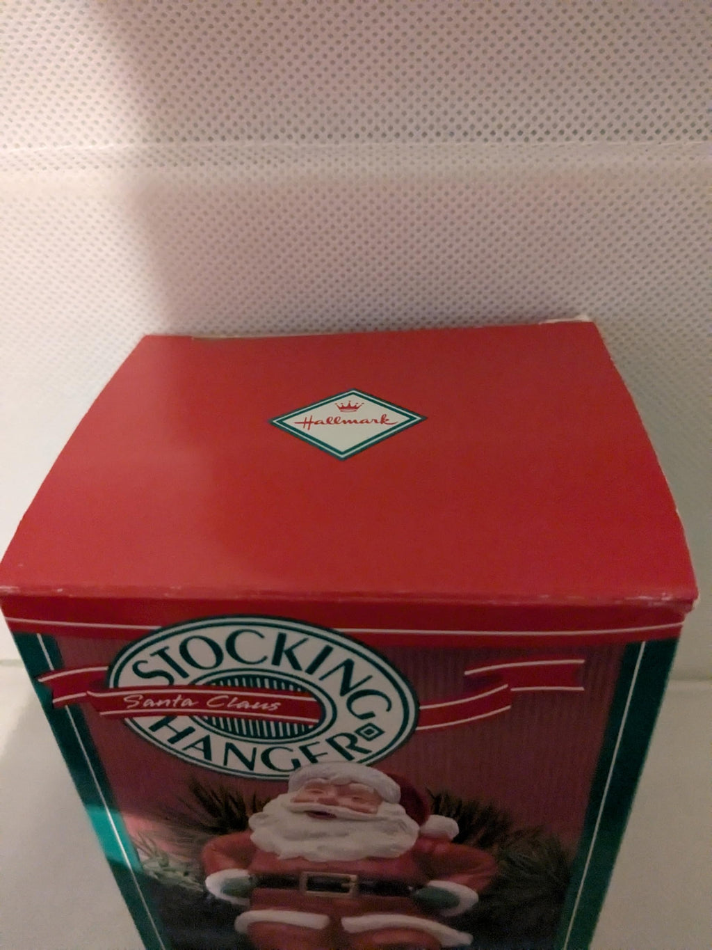 Hallmark Stocking Hanger - Santa Claus 1988 QSH8104