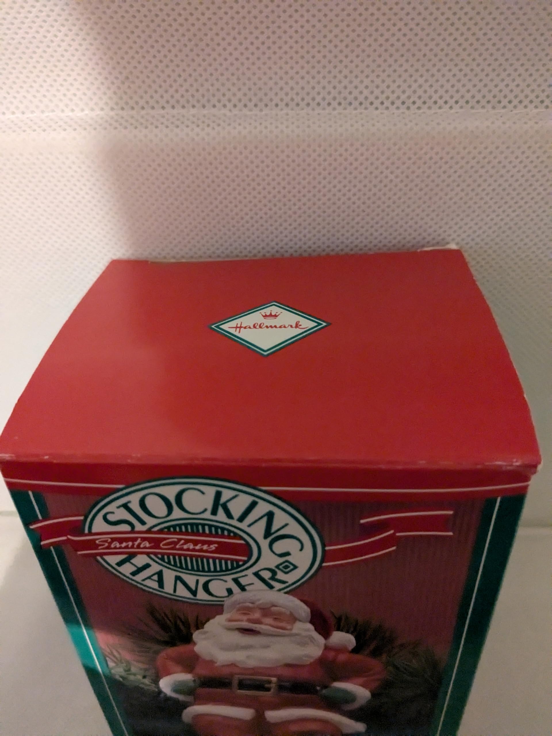 Hallmark Stocking Hanger - Santa Claus 1988 QSH8104