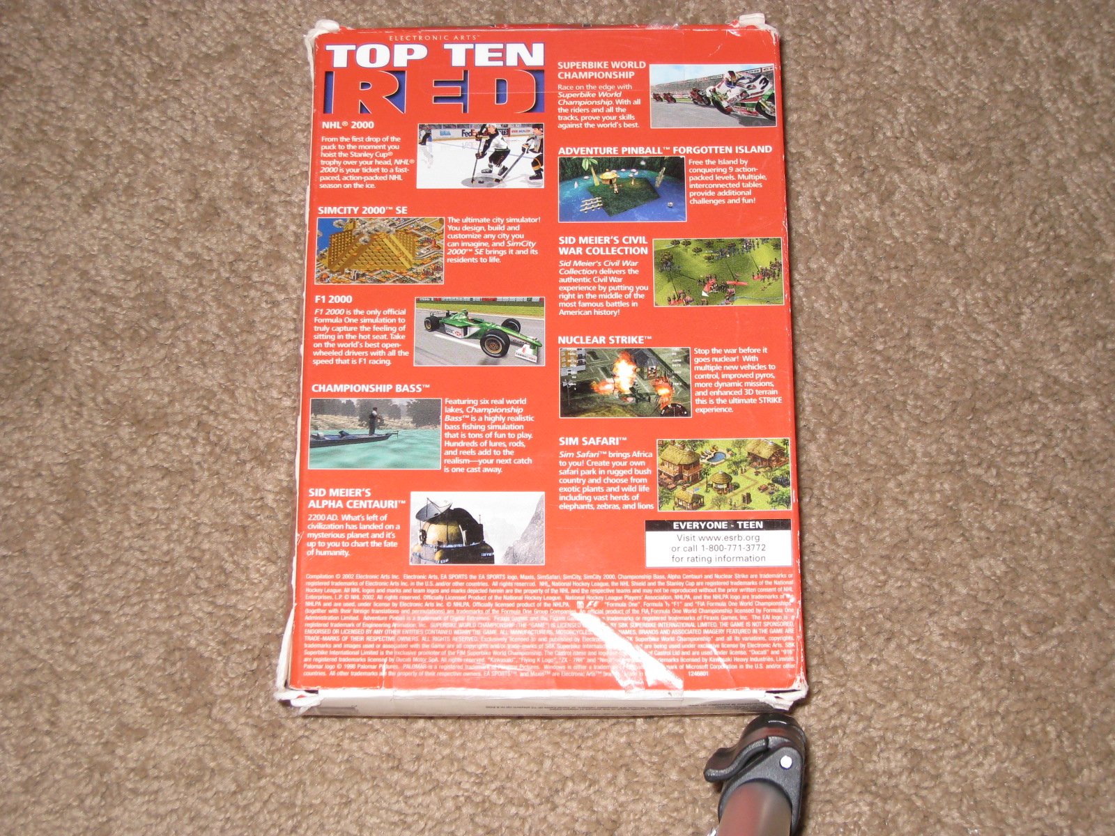 Electronic Arts Top Ten Pack - RED - PC