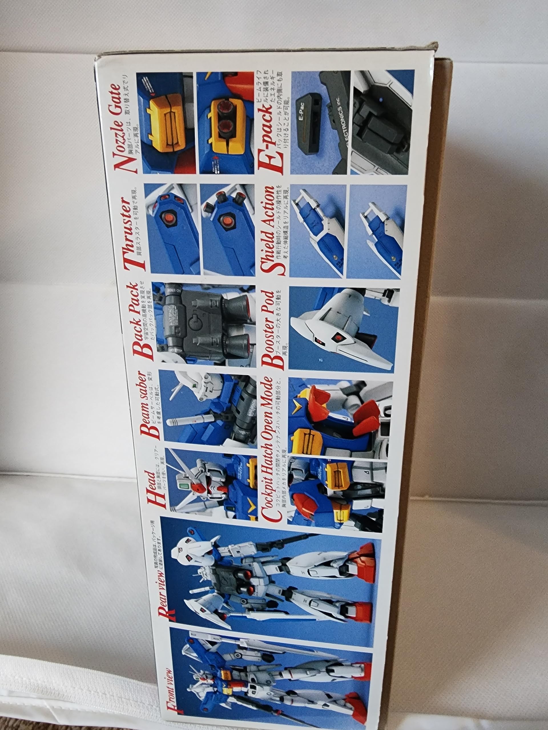 Bandai Hobby GP01Fb Gundam Bandai Master Grade Action Figure