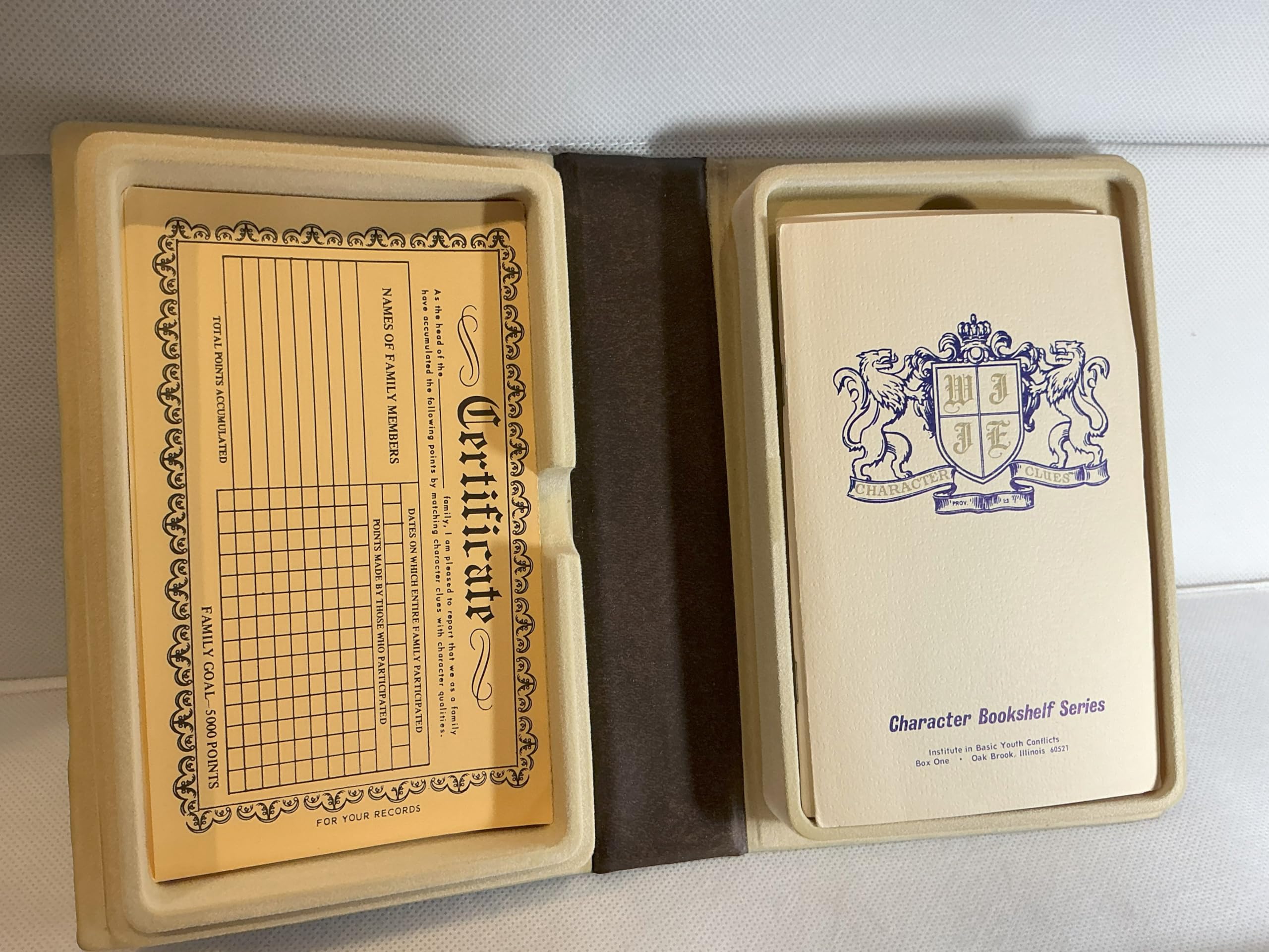 Character Clues (Family Game with Resource Book, Instructions, and Two Decks of Cards -- "Character Clues" and "Character Qualities") (Character Bookshelf Series)