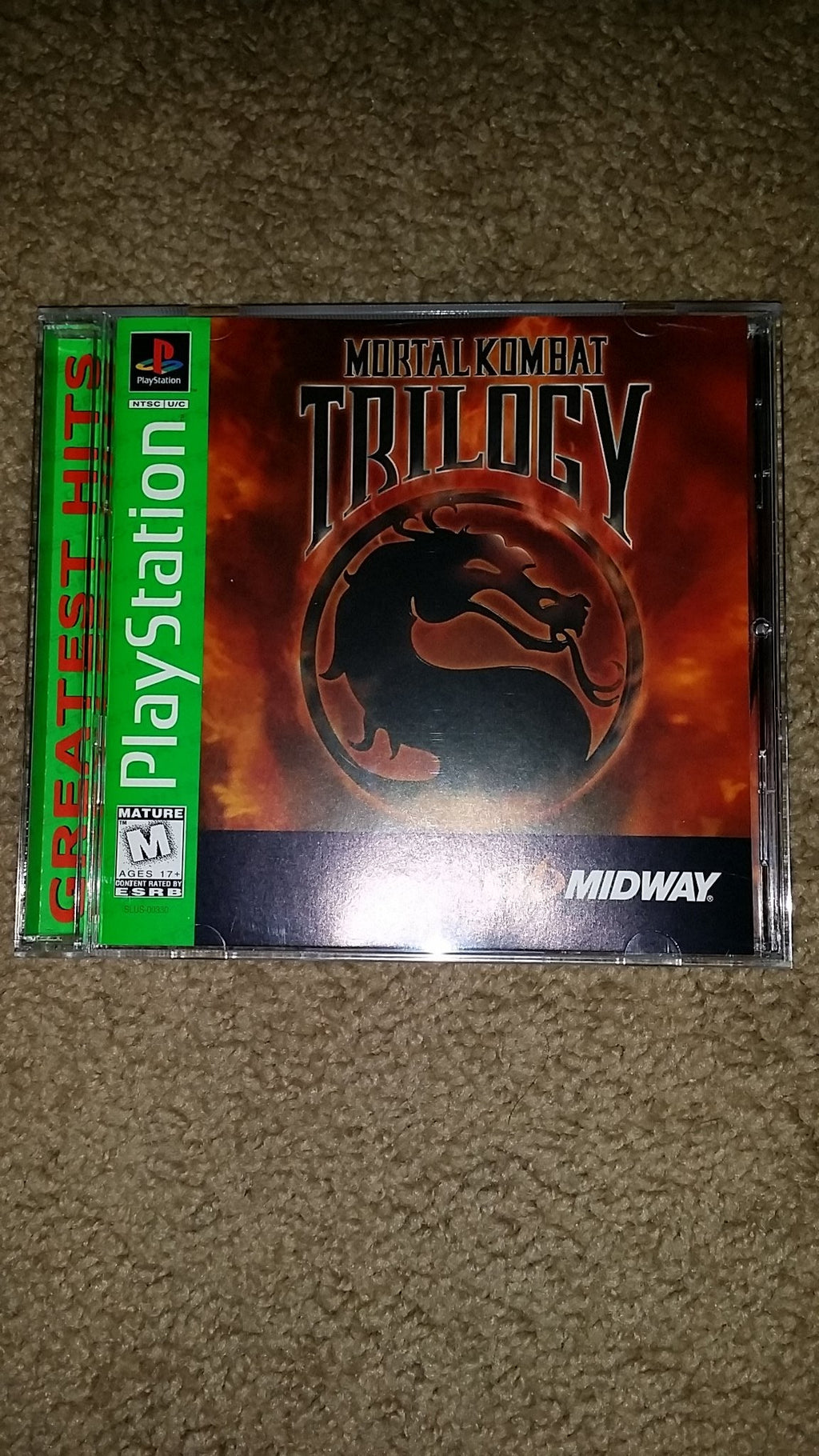 Mortal Kombat Trilogy (Greatest Hits) - (PS1) PlayStation 1 [Pre-Owned]
