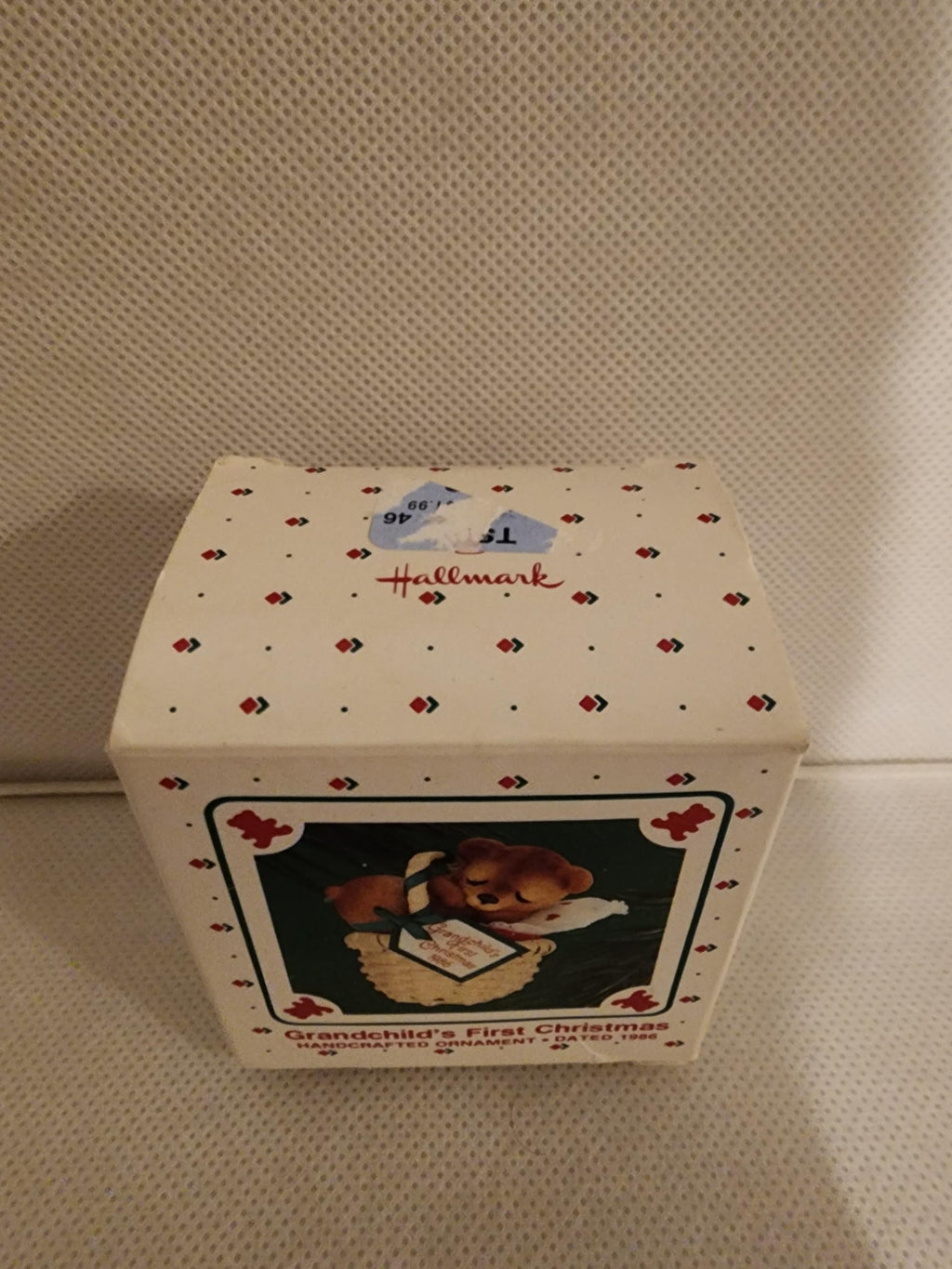 Hallmark Keepsake Ornament Grandchild's First Christmas 1986 by Keepsake Ornament