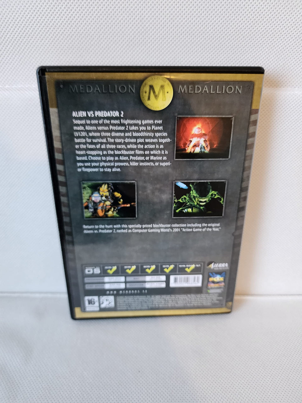 Aliens vs. Predator 2 PC Medallion