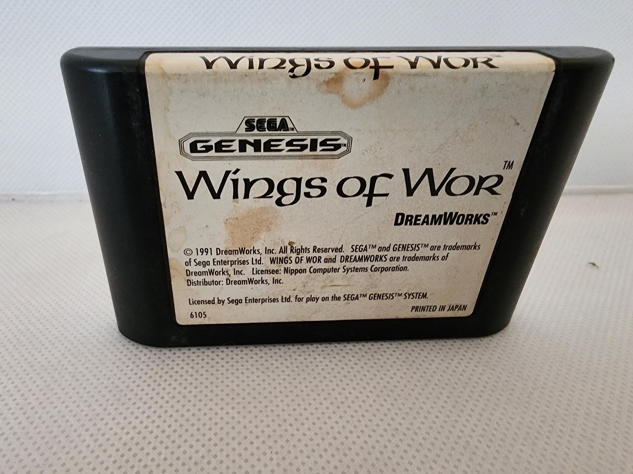 Wings of Wor - Sega Genesis