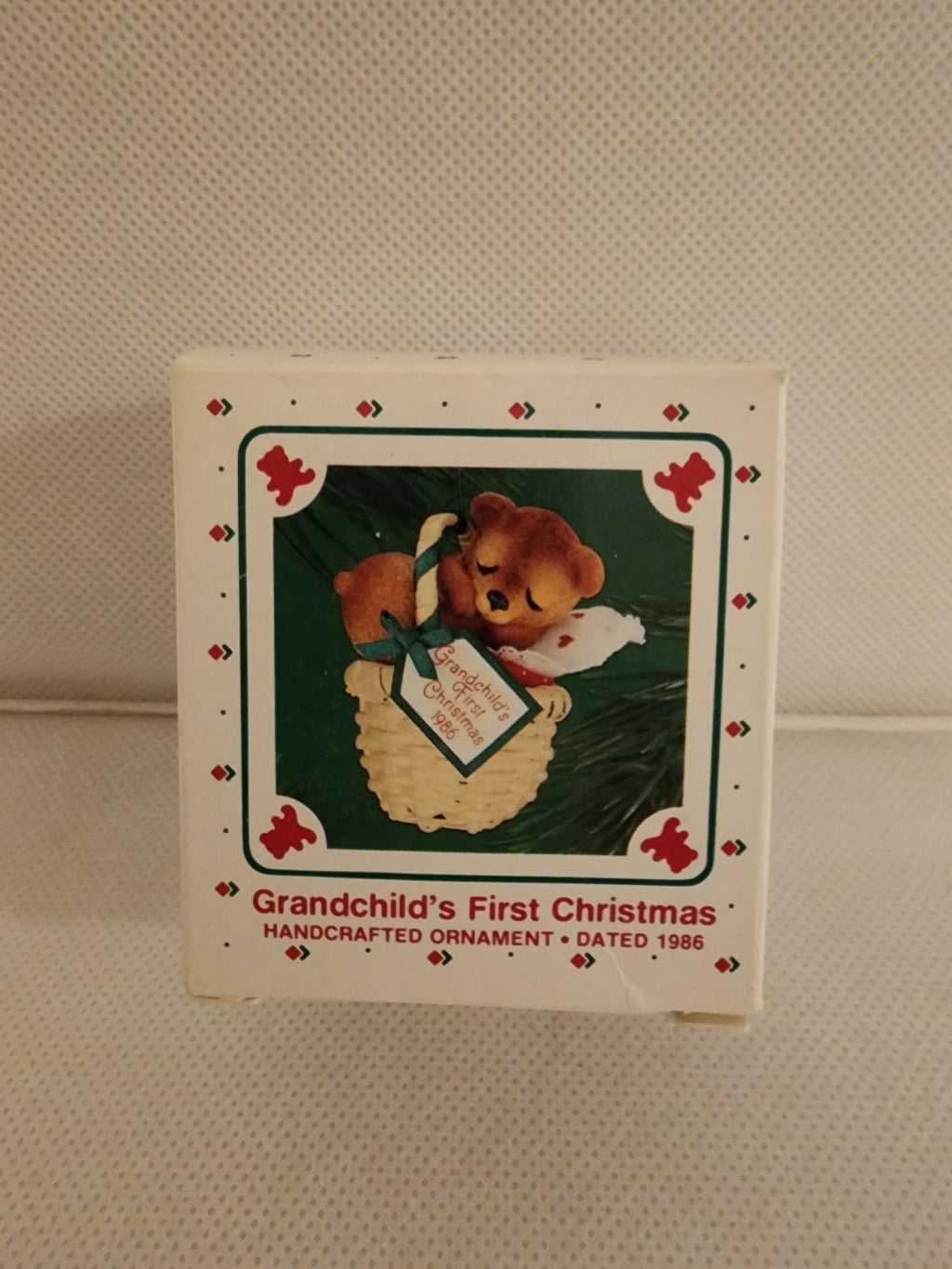 Hallmark Keepsake Ornament Grandchild's First Christmas 1986 by Keepsake Ornament