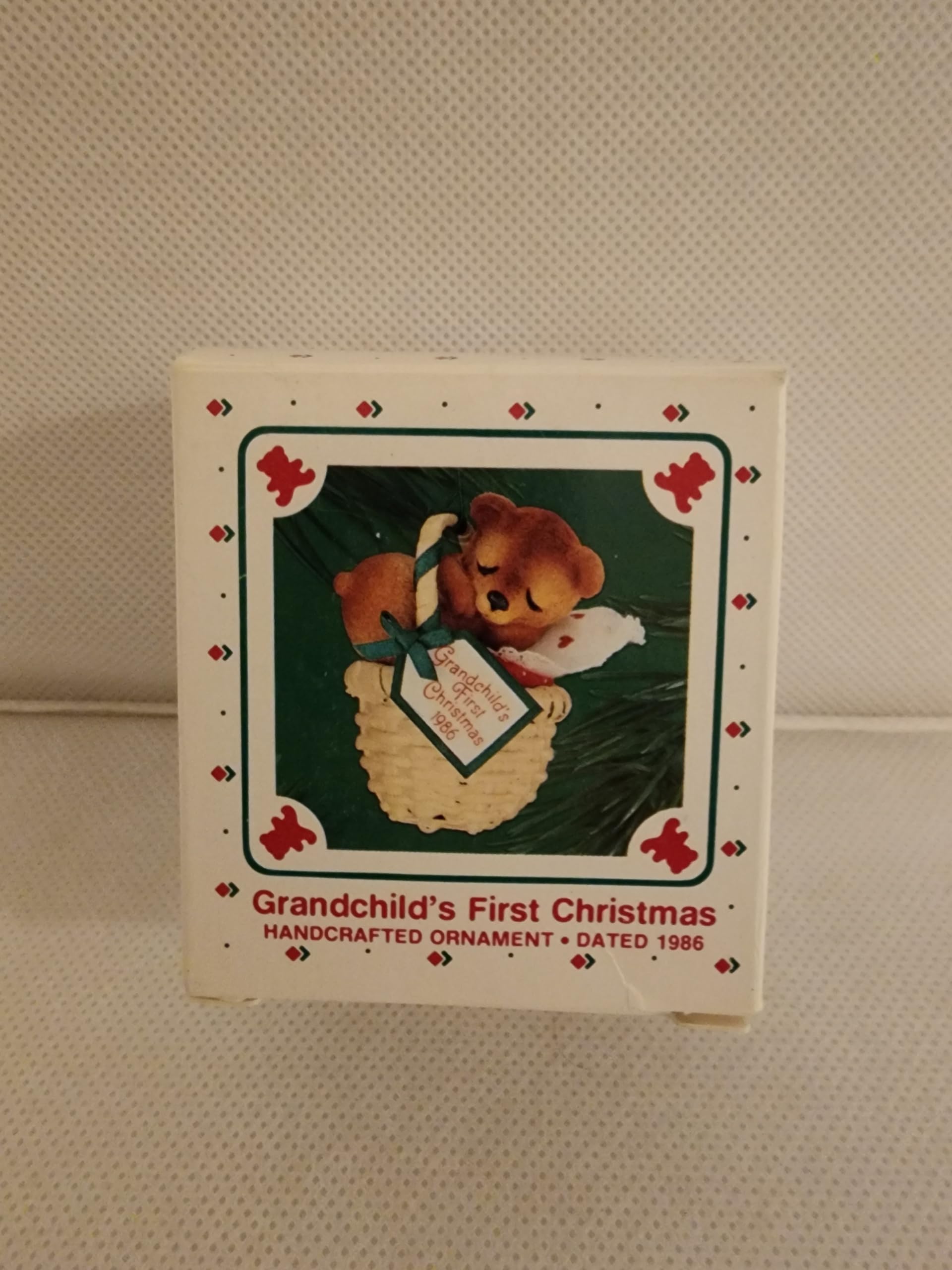 Hallmark Keepsake Ornament Grandchild's First Christmas 1986 by Keepsake Ornament