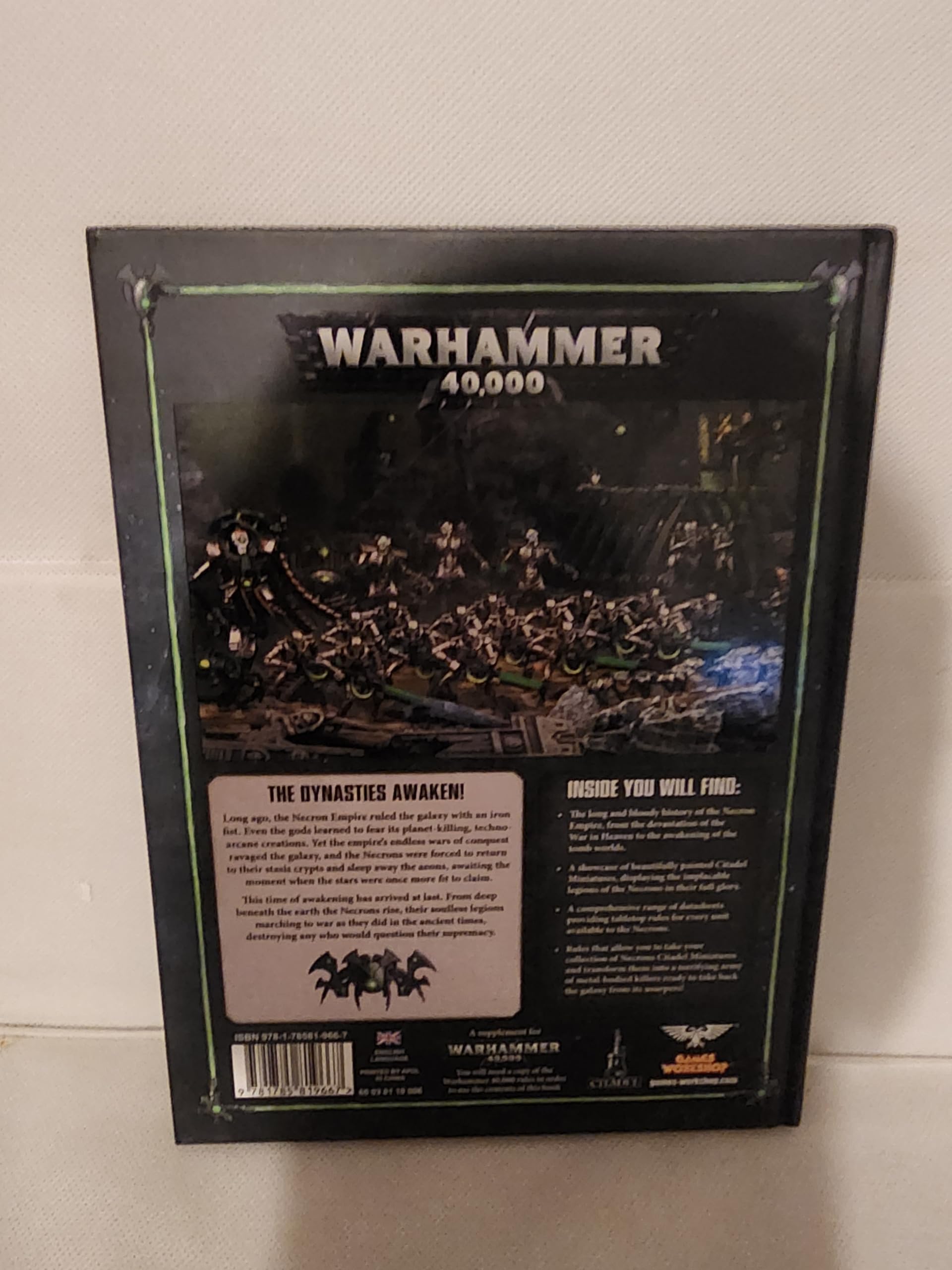 Games Workshop Codex Necrons Warhammer 40,000