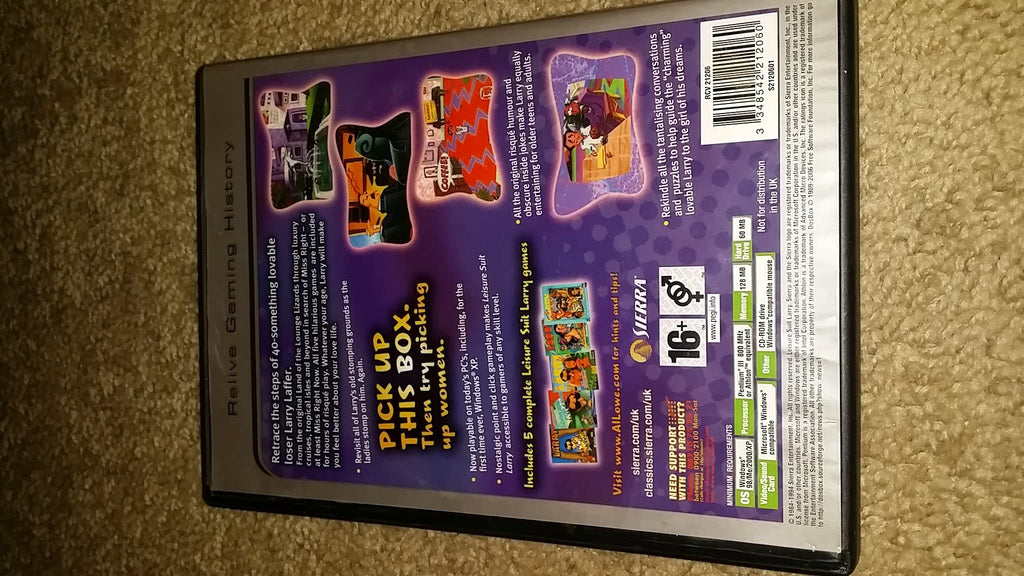 Leisure Suit Larry Classic Collection (France) [windows98,windowsME,windows2000,windows_xp] [cd]