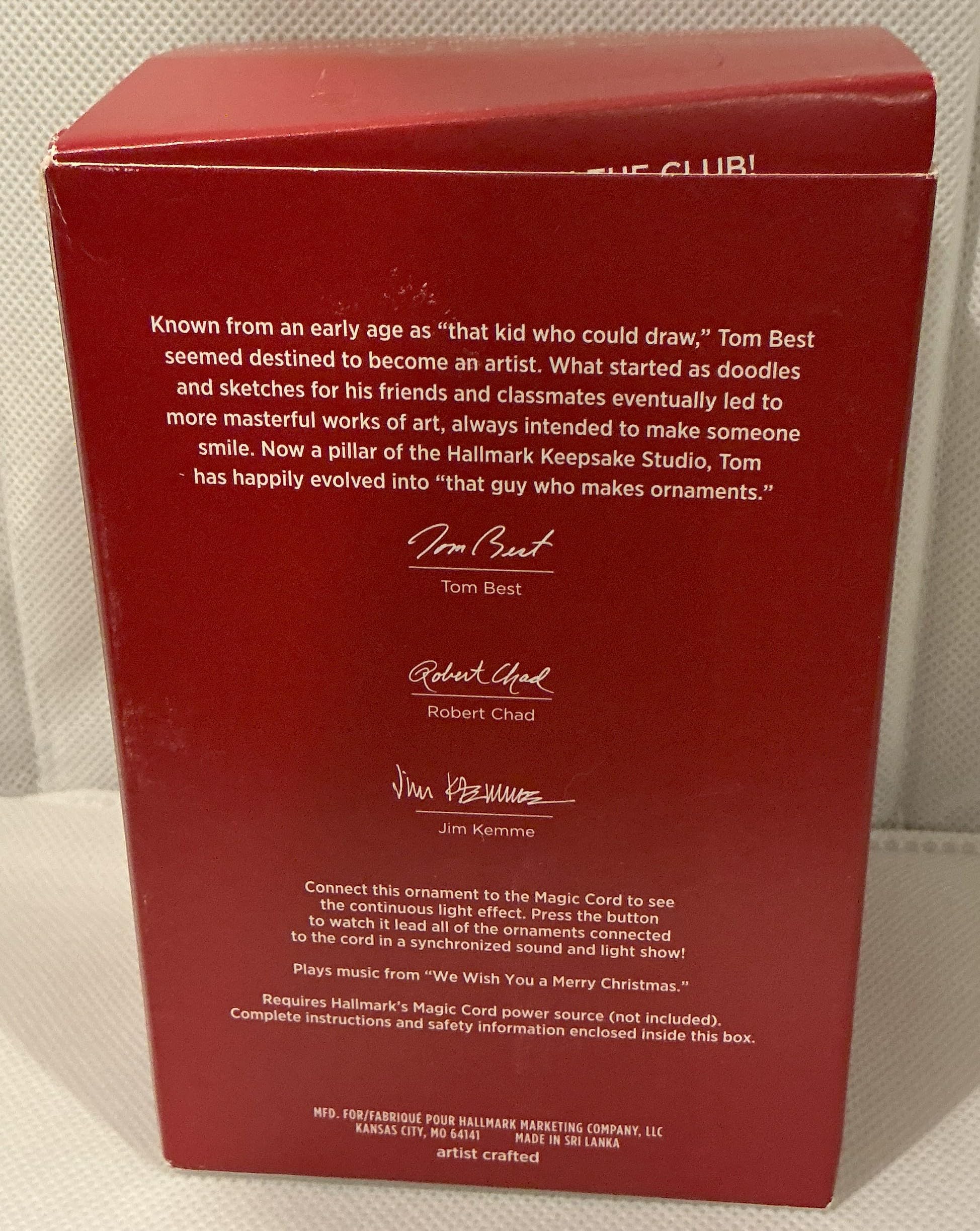Hallmark Keepsake Ornament 2020, Santa Claus Once Upon a Christmas A Job Well Done, Musical with Light