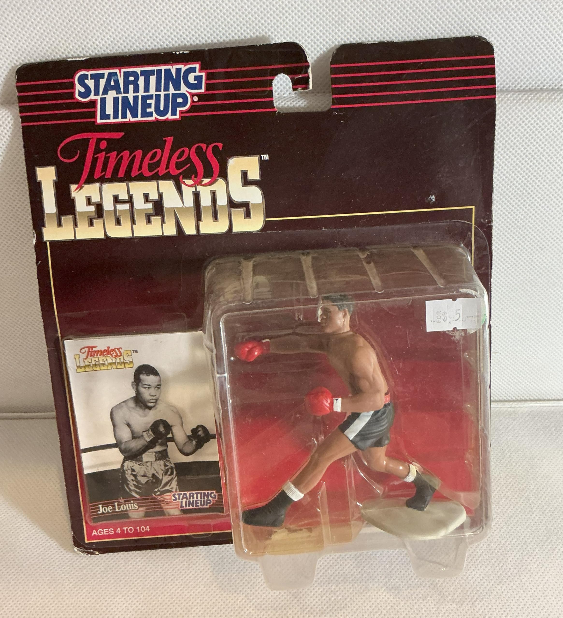 Kenner Joe Louis Starting Lineup Timeless Legends Action Figure (Boxing) by Starting Line Up