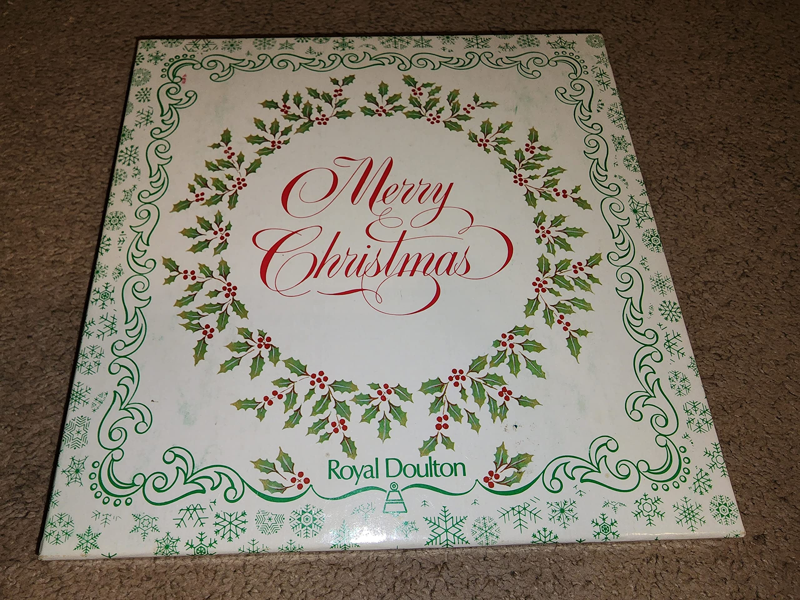 Royal Doulton 1978 Christmas Plate Red Riding Hood