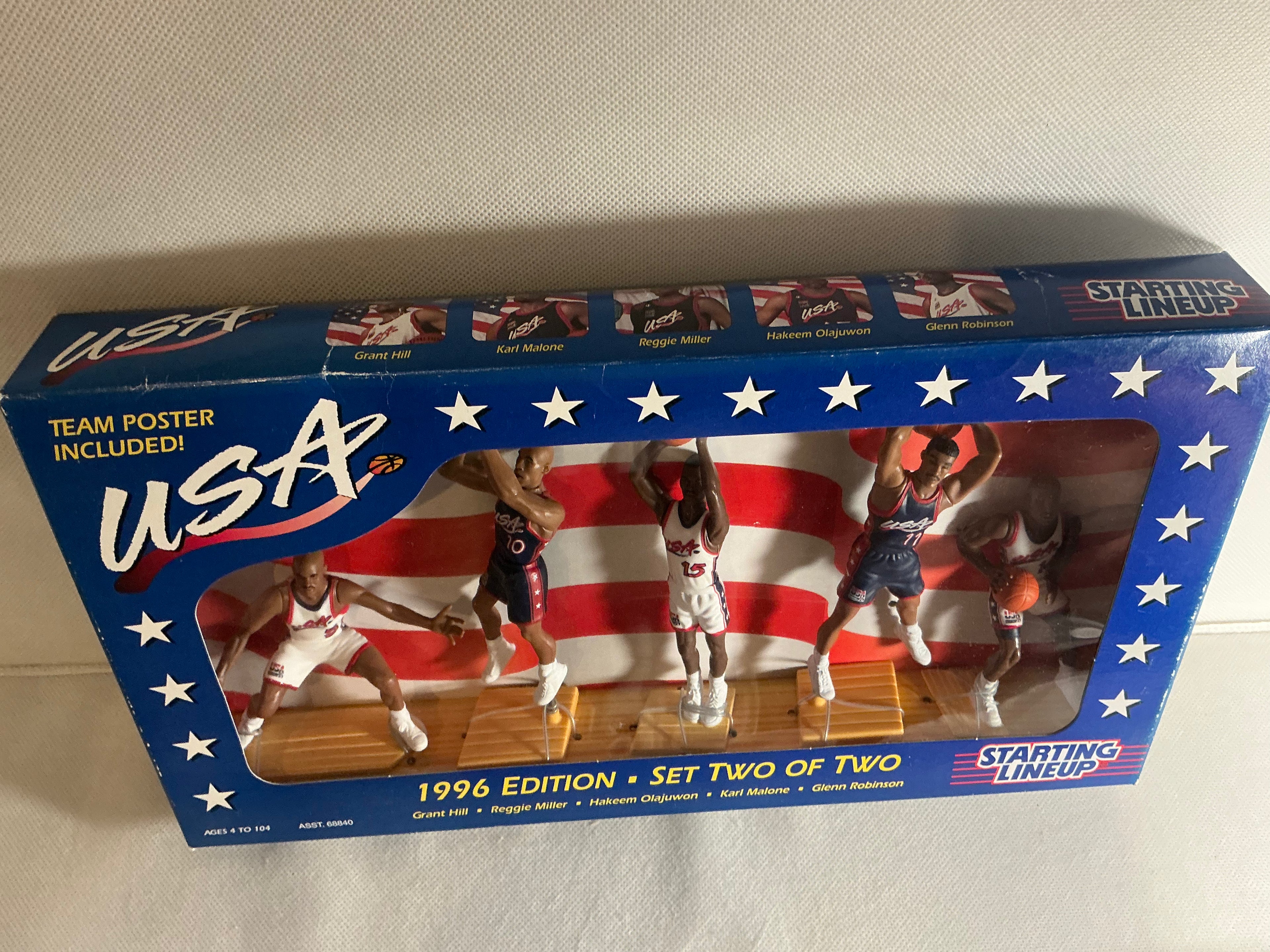 1996 USA Dream Team NBA Starting Lineup Edition Set Two of Two