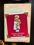 Hallmark Little Nurse Big Heart Ornament 2004