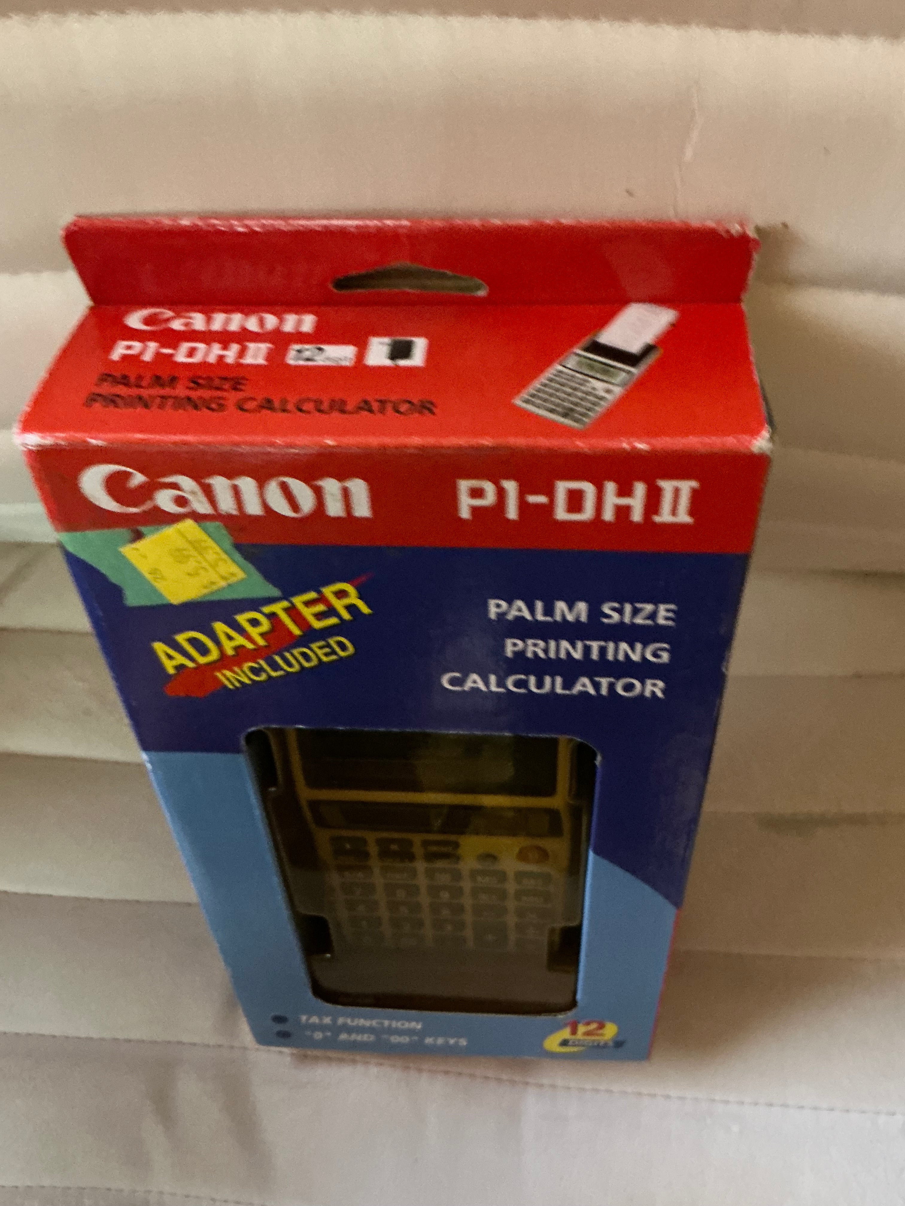 Canon P1-DHII Handheld/Portable Printing Calculator