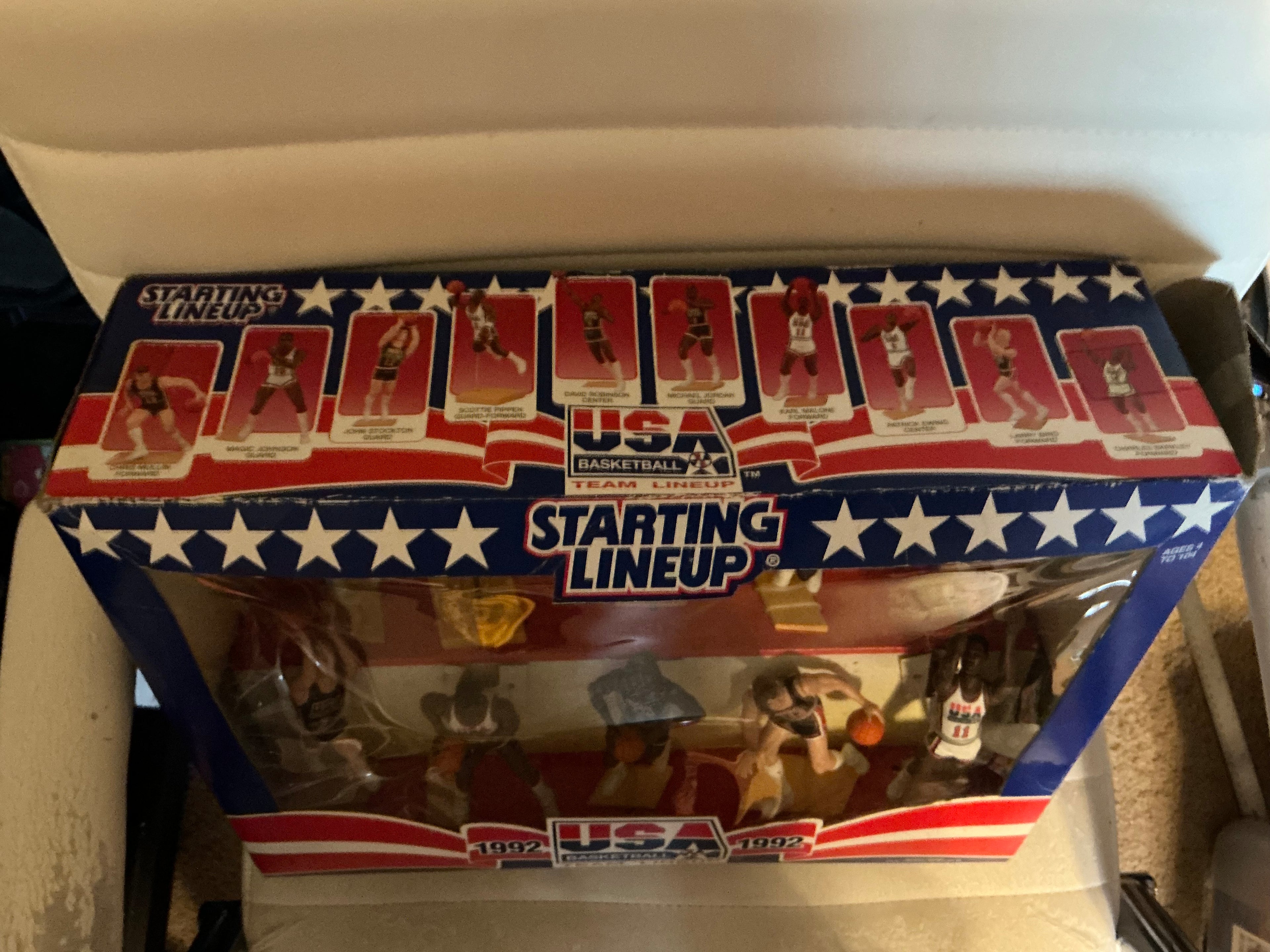 1992 Kenner Starting Lineup USA Basketball Olympic Box Set