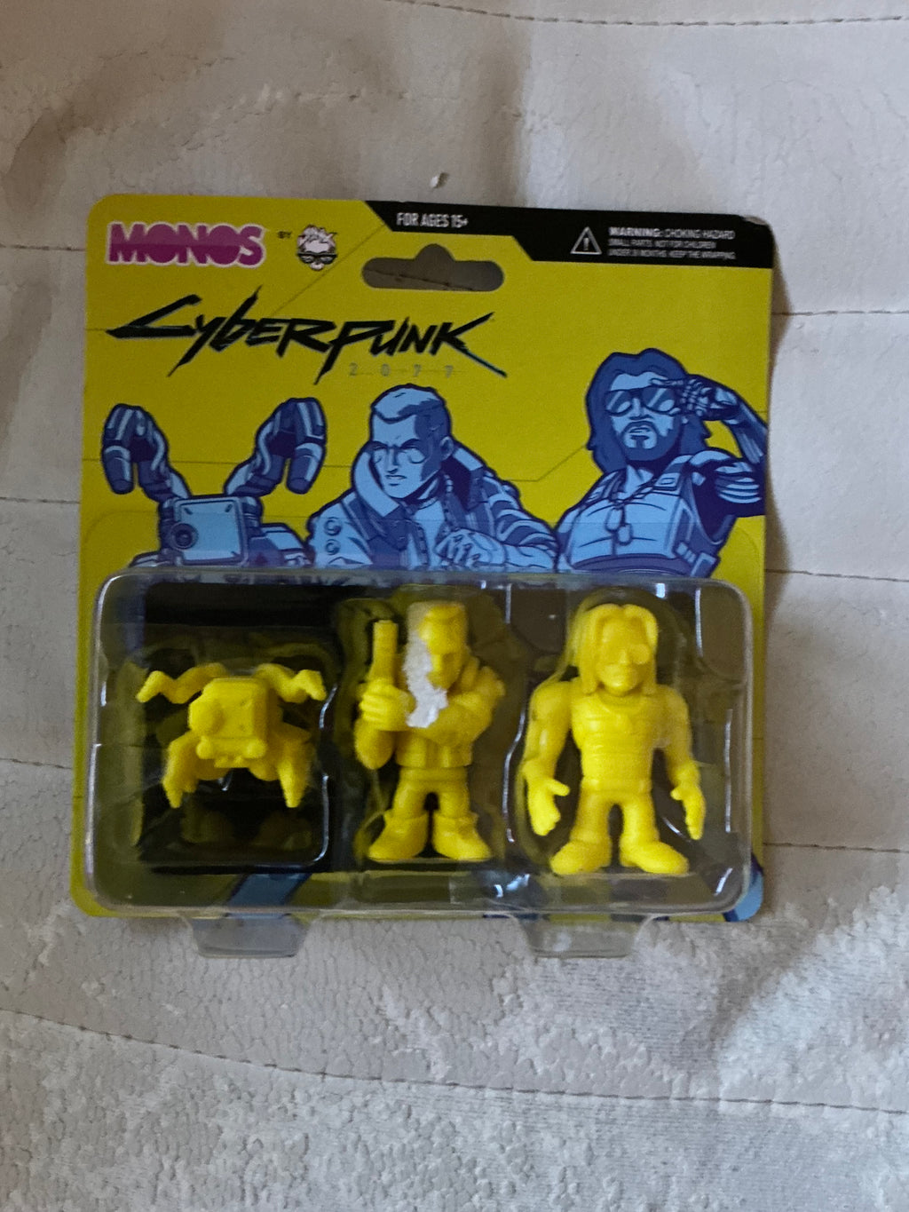 JINX Cyberpunk 2077 Silverhand Monos Collectible Vinyl Figures (3 Pack Set)