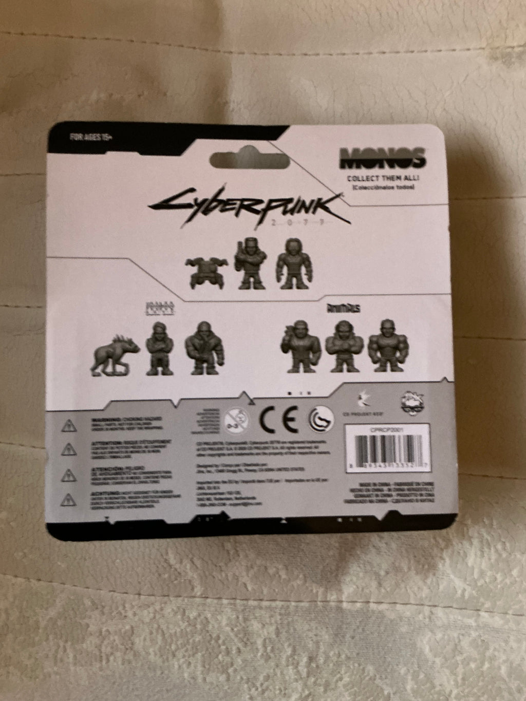 JINX Cyberpunk 2077 Silverhand Monos Collectible Vinyl Figures (3 Pack Set)