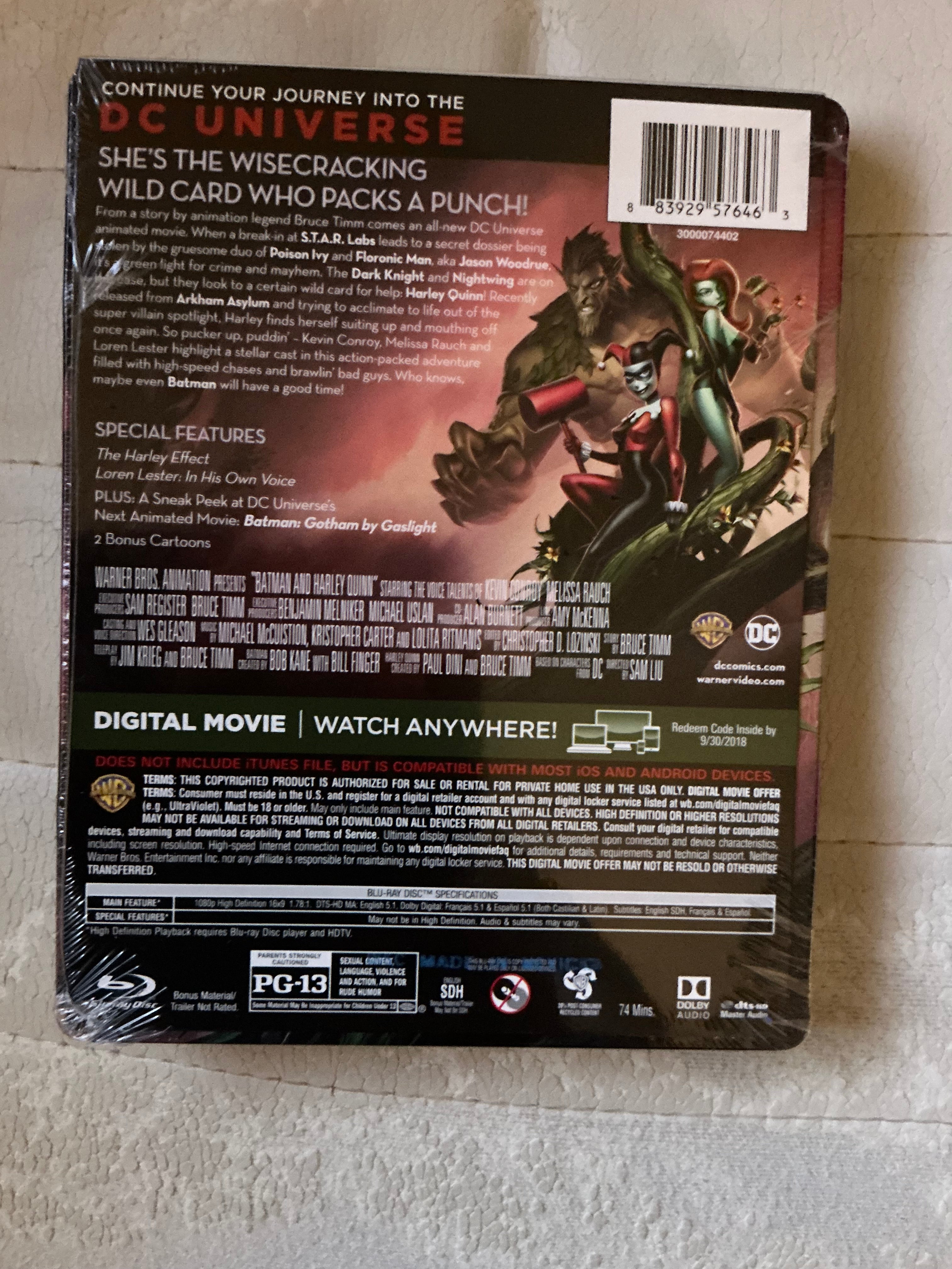 Dcu:Batman and Harley Quinn Target Ex [Blu-ray]