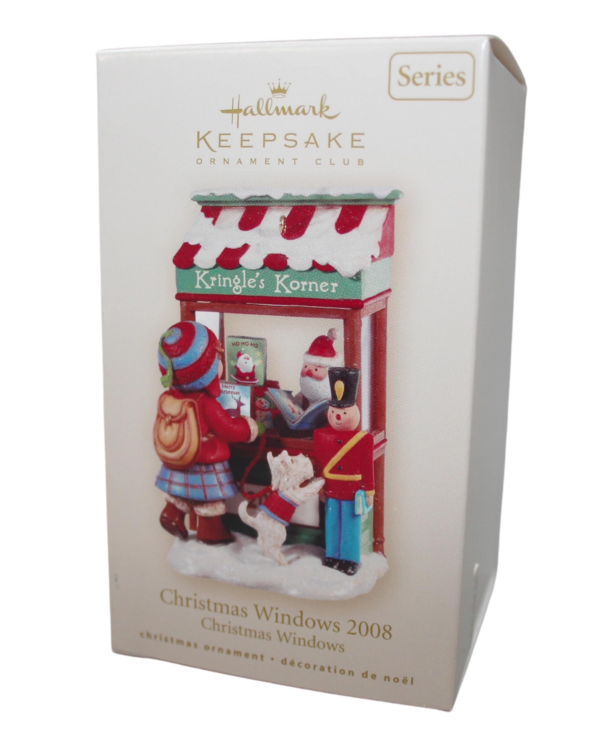 Hallmark Keepsake Ornament Club Exclusive Christmas Window 6th 2008