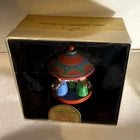 1979 Hallmark Christmas Carrousel Ornament Twirl About Motion Angels Angel Band