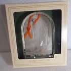 hallmark Christmas Acrylic ornament QX500-2, 1981