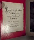 NEW 2001 Hallmark NOT EVEN A MOUSE Ornament (Grandfather Clock & Mouse)