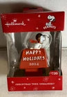 Hallmark SNOOPY Christmas Ornament! HAPPY HOLIDAYS 2014, Brand New