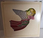 hallmark color of christmas ornament Angle QX507-5, 1981