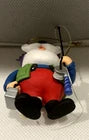 2004 Hallmark Keepsake Ornament Catch of the Day Santa Fishing