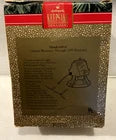 HALLMARK KEEPSAKE ORNAMENT 1992 MAGIC LIGHT AND MOTION SANTAS ENCHANTED CLOCK