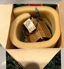 HALLMARK KEEPSAKE ORNAMENT 1992 MAGIC LIGHT AND MOTION SANTAS ENCHANTED CLOCK