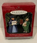 Hallmark Keepsake Wizard of Oz Munchkinland Mayor and Coroner Ornament, 1997