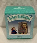 Hallmark Merry Miniatures Rapunzel 2pc Set 1998 New Collectible Gift Home Decor