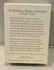 2011 Hallmark 726 Berkshire Steam Locomotive Ornament 16th in Series - QX8717