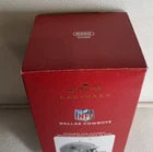 2020 Hallmark Dallas Cowboys Helmet Magic Sound Keepsake Christmas Ornament NEW