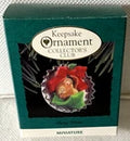 Hallmark Keepsake Ornament FORTY WINKS vintage 1993 Miniature!