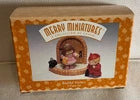 Hallmark Keepsake Merry Miniatures Mini 3 Piece Set Bashful Visitors 1996