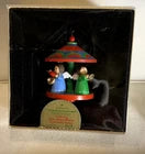 1979 Hallmark Christmas Carrousel Ornament Twirl About Motion Angels Angel Band
