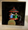 1979 Hallmark Christmas Carrousel Ornament Twirl About Motion Angels Angel Band