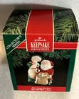 Hallmark 1991 Checking His List Series Mr & Mrs Claus Vintage