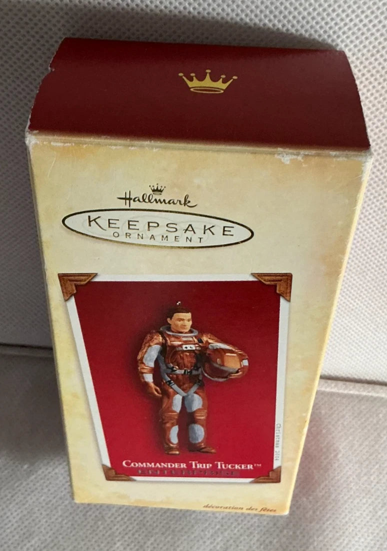 Hallmark Keepsake 2004 Star Trek Enterprise Commander Trip Tucker Ornament