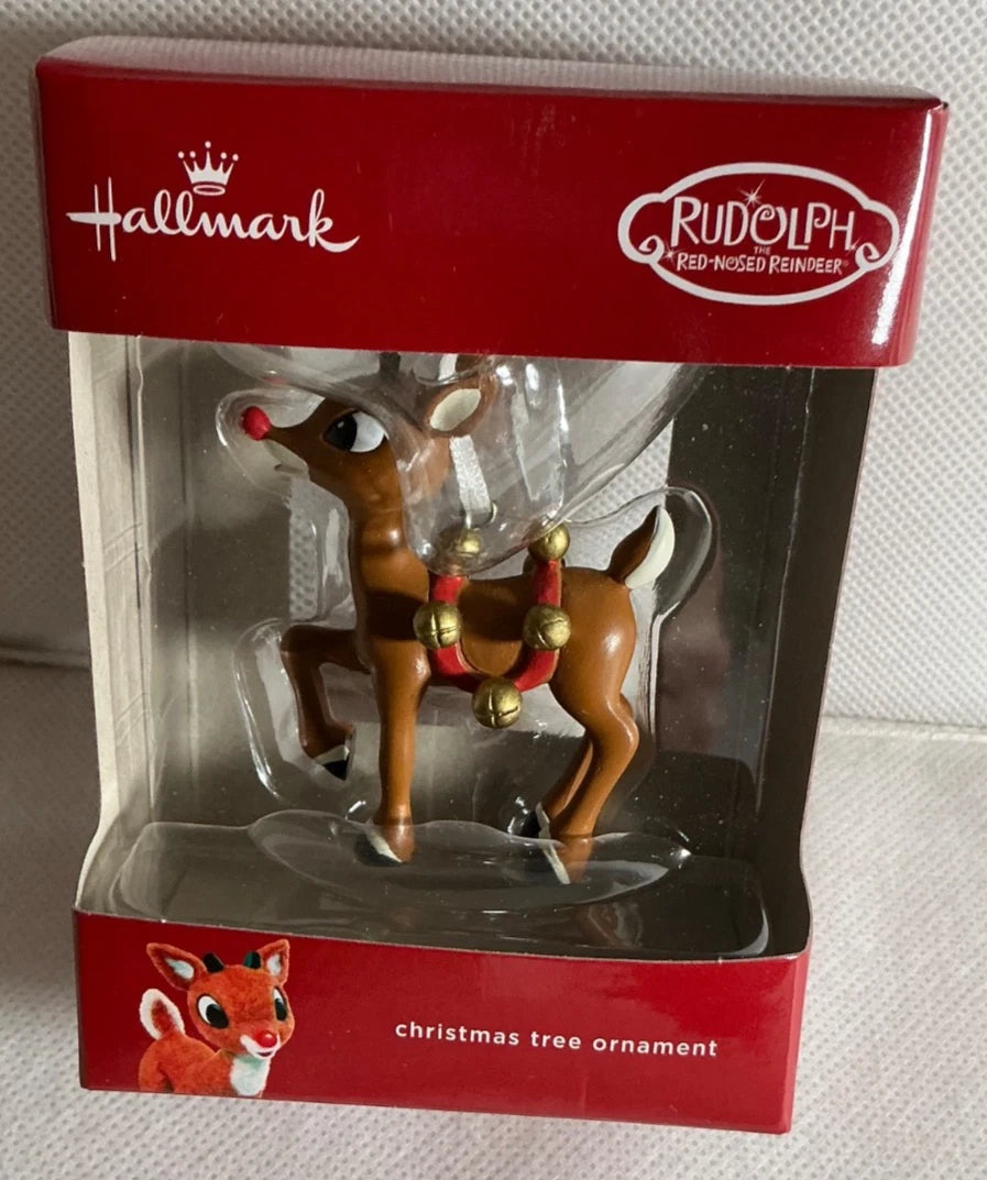 Hallmark Rudolph The Red Nosed Reindeer 3" Christmas Tree Ornament