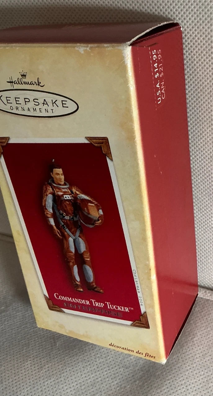 Hallmark Keepsake 2004 Star Trek Enterprise Commander Trip Tucker Ornament